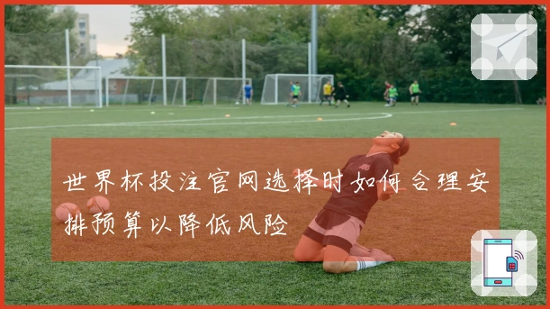 世界杯投注官网选择时如何合理安排预算以降低风险