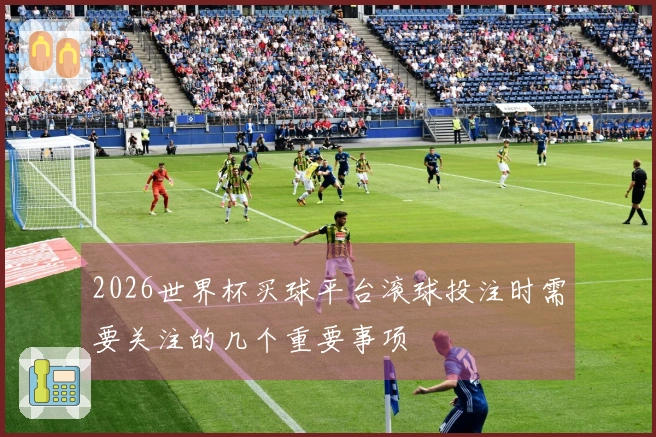 2026世界杯买球平台滚球投注时需要关注的几个重要事项