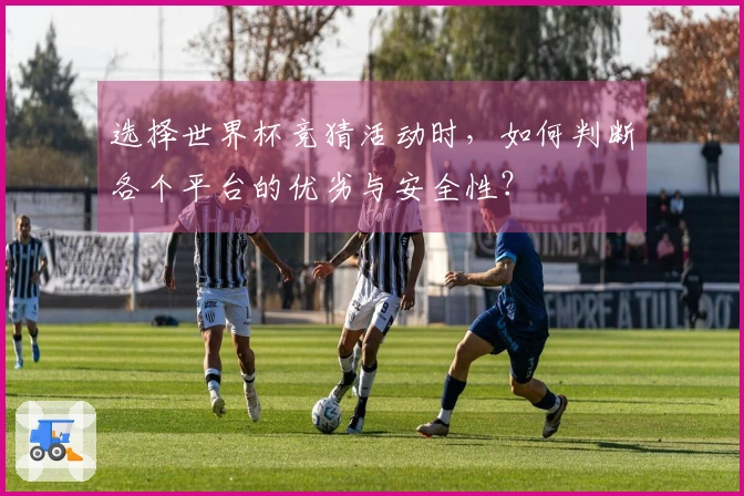 选择世界杯竞猜活动时，如何判断各个平台的优劣与安全性？